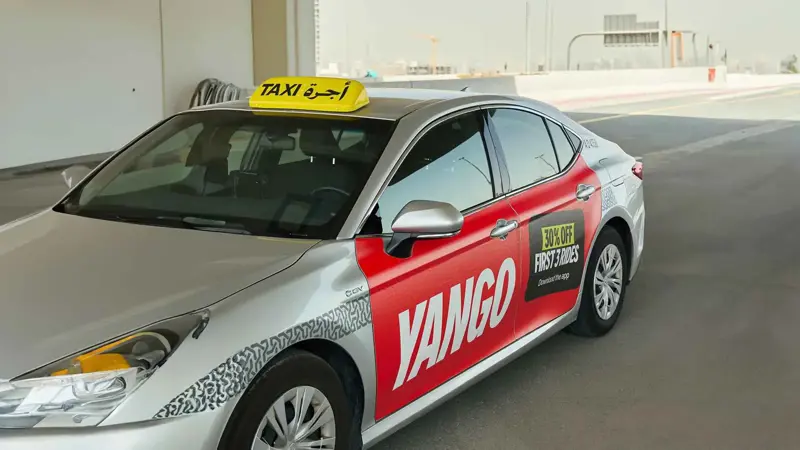 يانغو رايد تضيف خدمة سيارات الأجرة إلى مجموعة حلولها في أبوظبي
