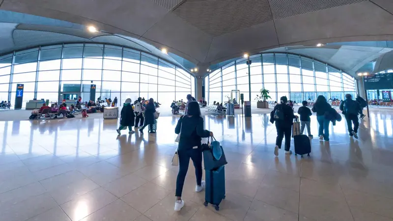 الأردن.. ارتفاع عدد المسافرين عبر مطار الملكة علياء 22% خلال أبريل