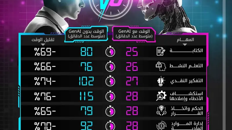 كيف يُسرّع الذكاء الاصطناعي مهام العمل اليومية؟