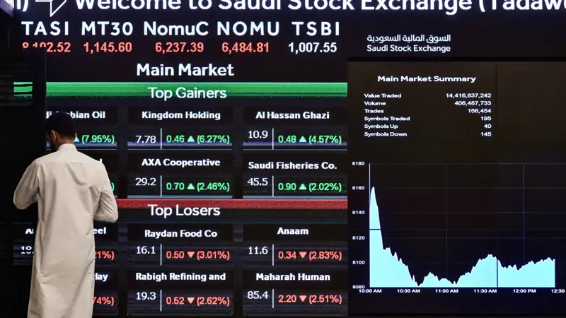 4 أسهم سعودية تقفز 10% بعد سماح «هيئة السوق» للأجانب بالاستثمار فيها