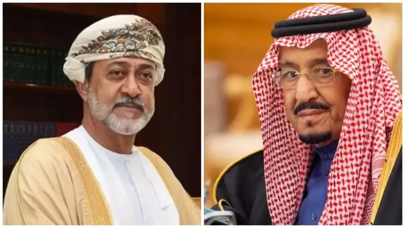الملك سلمان يجري اتصالا هاتفيا بسلطان عمان