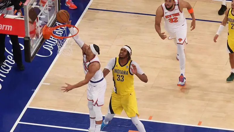 NBA.. بيسرز يتقدم على نيكس "2-0" في نهائي القسم الشرقي بدوري السلة الأمريكي