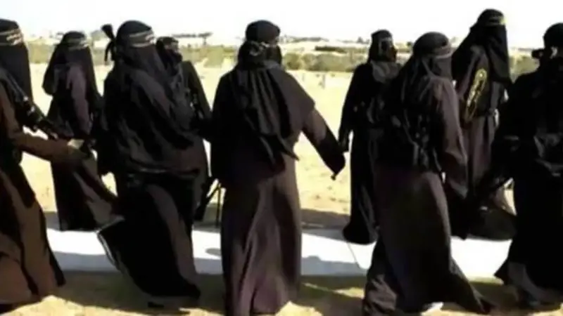 شاهد حقيقة فيديو داعشيات يهتفن "نريد النكاح"