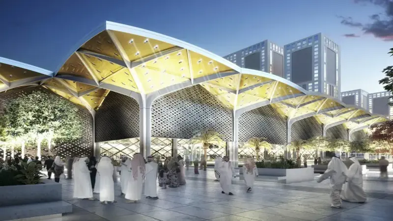قطار الحرمين السريع يصل مرحلته الأخيرة‎ (صور)