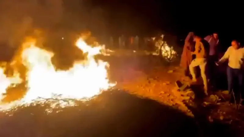 الجيش الأردني يسقط مسيّرة دخلت أجواء جرش (فيديو)