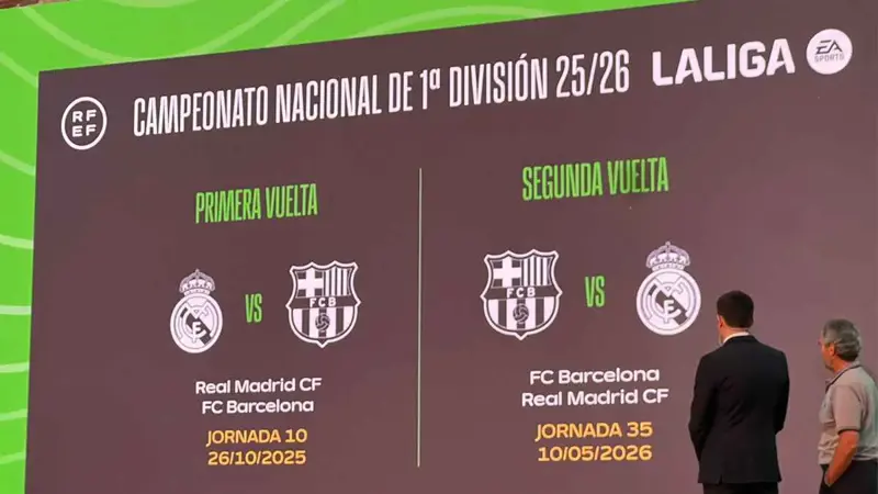 تحديد موعد الكلاسيكو.. قرعة الدوري الإسباني لموسم 2025/2026