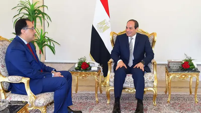 الرئيس المصري يكلف مصطفى مدبولي بتشكيل حكومة جديدة