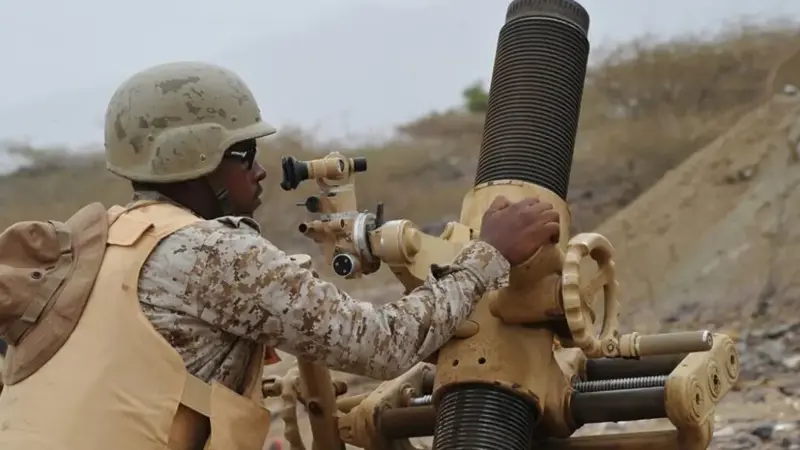 مقتل جندي سعودي في معارك على الشريط الحدودي مع اليمن‎ (صور)