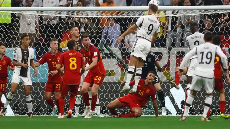 ترتيب مجموعة إسبانيا وألمانيا في كأس العالم