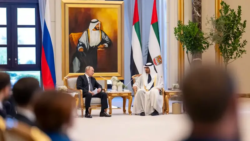  بوتين: العلاقات الروسية الإماراتية وصلت إلى مستوى غير مسبوق