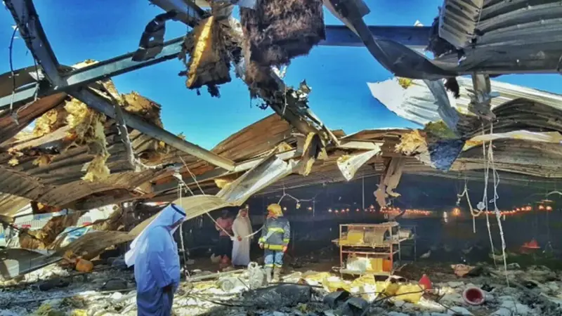 بالصور.. الحوثيون يطلقون مقذوفات من الأراضي اليمنية على نجران السعودية