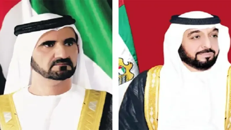 الرئيس الإماراتي يهنئ حاكم دبي بمرور 10 سنوات على حكمه
