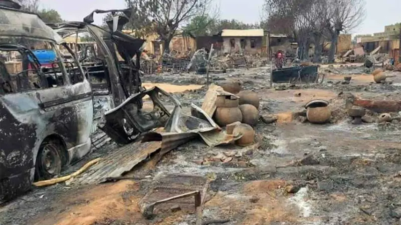 "الدعم السريع" تسقط مسيّرة للجيش السوداني في الفاشر (فيديو)