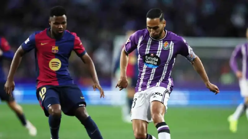ملخص وأهداف ورجل مباراة بلد الوليد ضد برشلونة في الدوري الإسباني