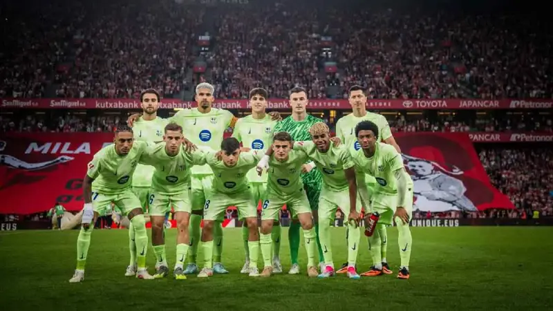 ملخص وأهداف ورجل مباراة أتلتيك بلباو وبرشلونة في الدوري الإسباني