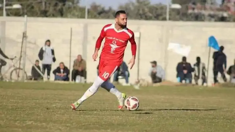 وفاة اللاعب الفلسطيني مهند الليلي في قصف إسرائيلي