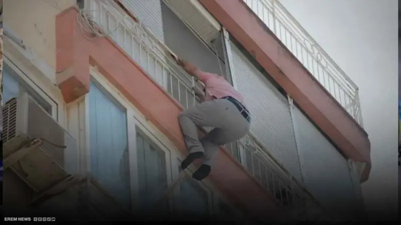 أنطاليا.. رجل يحاول الانتحار بسبب مشاجرة مع زوجته (فيديو إرم)