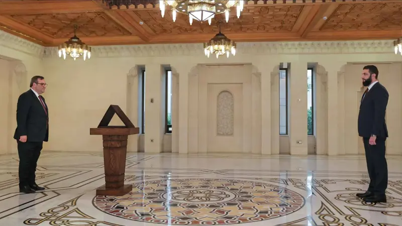 الحصرية يتسلّم رسميًا مهام حاكم مصرف سوريا المركزي (صور)