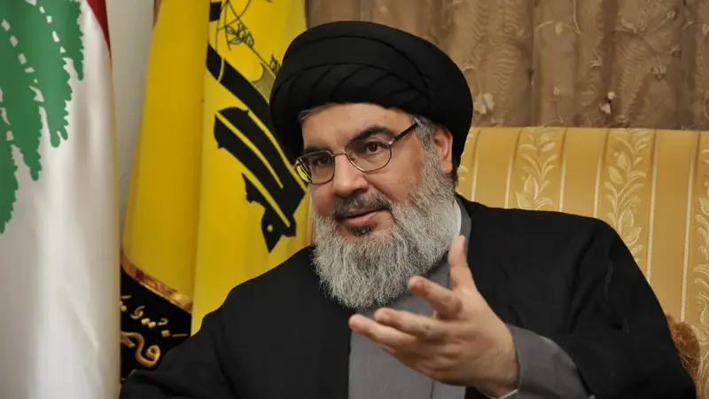 أول تعليق من "نصر الله" على سقوط طائرتين إسرائيليتين جنوب لبنان