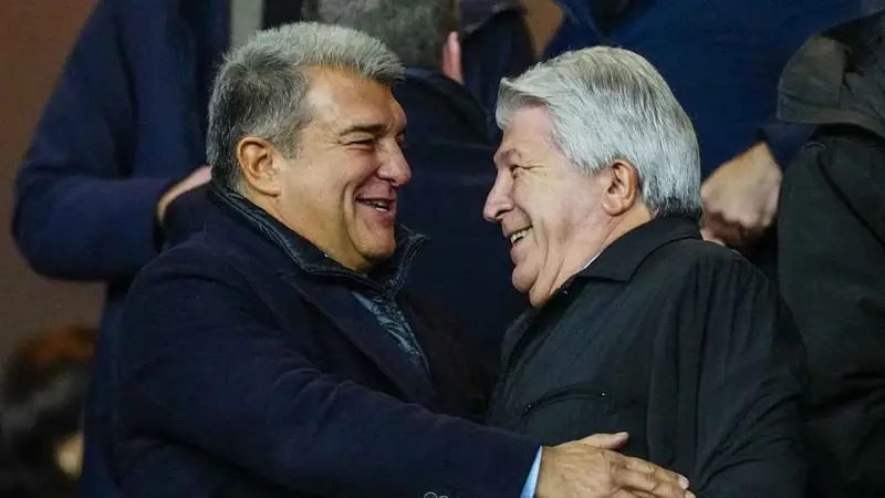 رئيس أتلتيكو مدريد يرعب لابورتا بتصريح عن لامين يامال