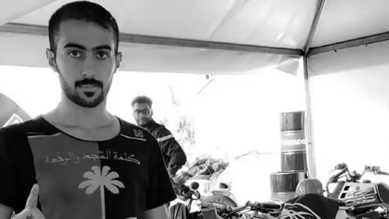 وفاة الدراج السعودي رياض الشمري بحادث خلال رالي الشرقية تويوتا الدولي