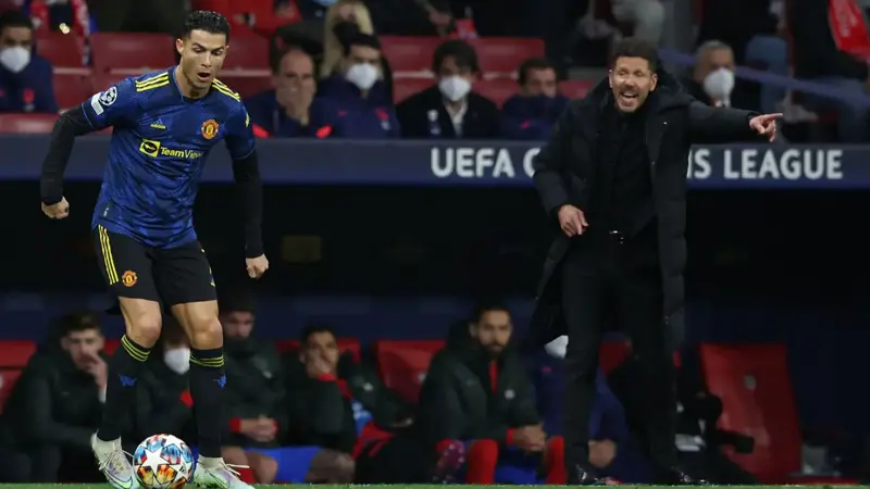 دييغو سيميوني يحسم موقفه من إمكانية تعاقد أتلتيكو مدريد مع كريستيانو رونالدو