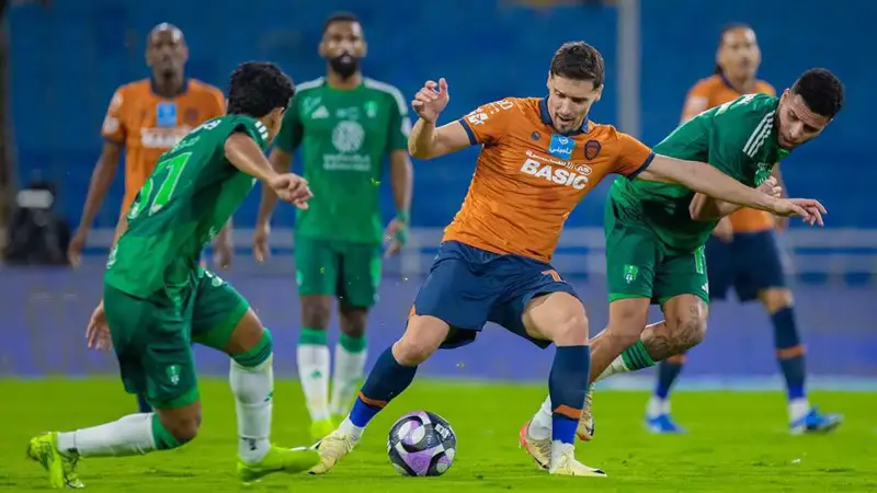 ملخص وأهداف ونتيجة مباراة الأهلي ضد الفيحاء بالدوري السعودي
