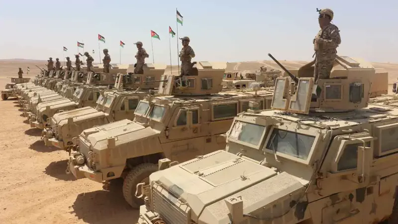 الأردن يحبط تهريب مخدرات بواسطة " بالونات" على الحدود الشرقية
