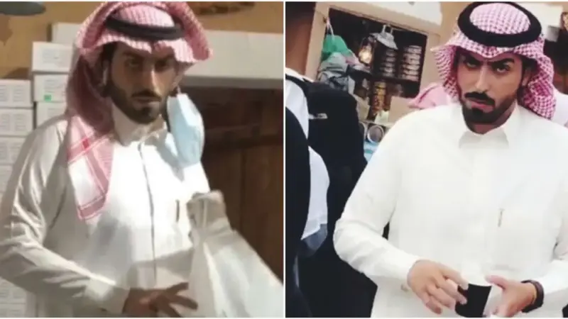 بالفيديو والصور.. بائع "الكليجا" يجذب السعوديات مجددًا في أول ظهور تلفزيوني له