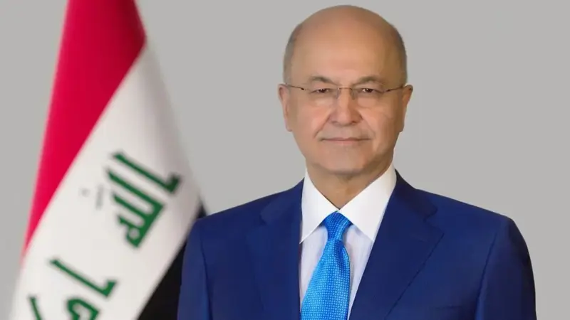 الرئيس العراقي يبحث تطويق أزمة قصف مواقع "الحشد الشعبي"