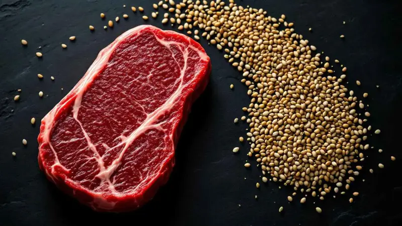 أهمها بذور القنب.. أطعمة نباتية تهزم اللحم البقري بمحتواها البروتيني