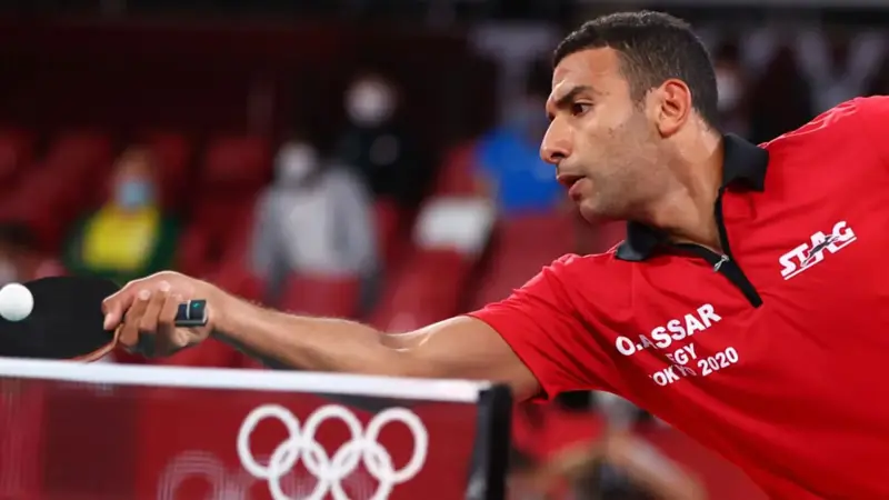 المصري عمر عصر يحقق إنجازا تاريخيا بتأهله لربع نهائي تنس الطاولة في أولمبياد طوكيو