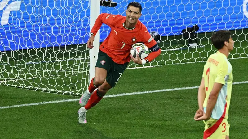 ترتيب هدافي دوري الأمم الأوروبية بعد هدف رونالدو في شباك إسبانيا (فيديو)