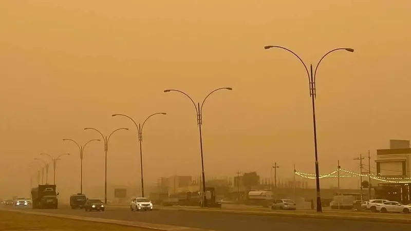 العراق.. ارتفاع حصيلة حالات الاختناق بسبب الغبار لأكثر من 3700