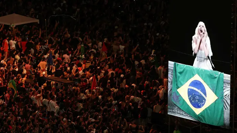 إحباط هجوم بمتفجرات على حفل ليدي غاغا في البرازيل