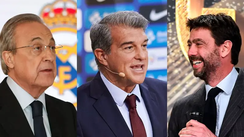 تقرير: مشاكل أنييلي ولابورتا تنسف دوري السوبر الأوروبي.. وريال مدريد يبقى وحيدا