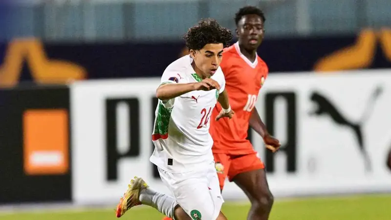 ترتيب مجموعة المغرب في كأس أمم إفريقيا دون 20 عاما بعد الفوز على كينيا