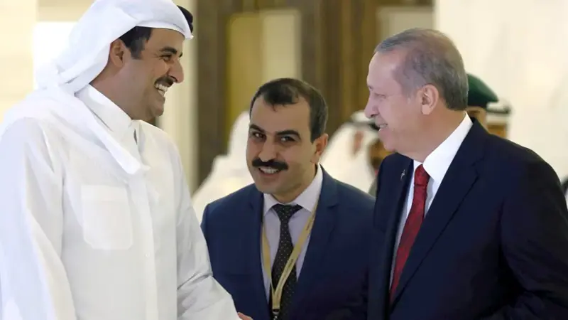 هل بدأ ترامب ردوده على انحياز تميم لأردوغان؟