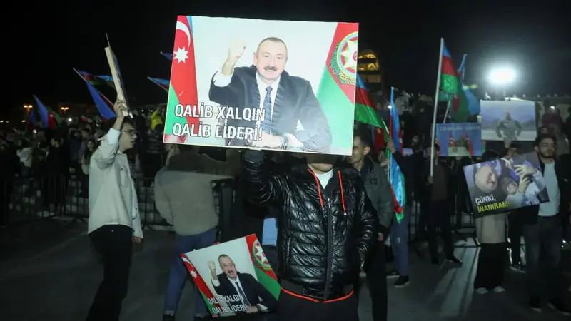 لولاية خامسة.. إعادة انتخاب إلهام علييف رئيساً لأذربيجان
