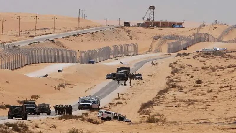 سقوط قذيفتي مدفعية أطلقتا من مصر في مستوطنة إسرائيلية