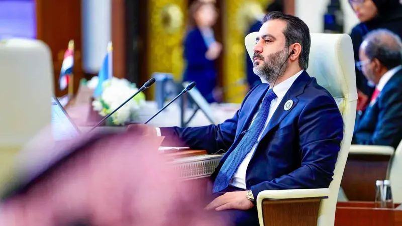 الشيباني في قمة بغداد: سوريا لن تكون ساحة لصراعات الآخرين