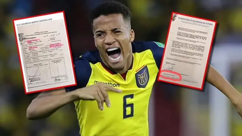 دليل جديد قد يطيح بمنتخب الإكوادور من كأس العالم بسبب قضية كاستيلو