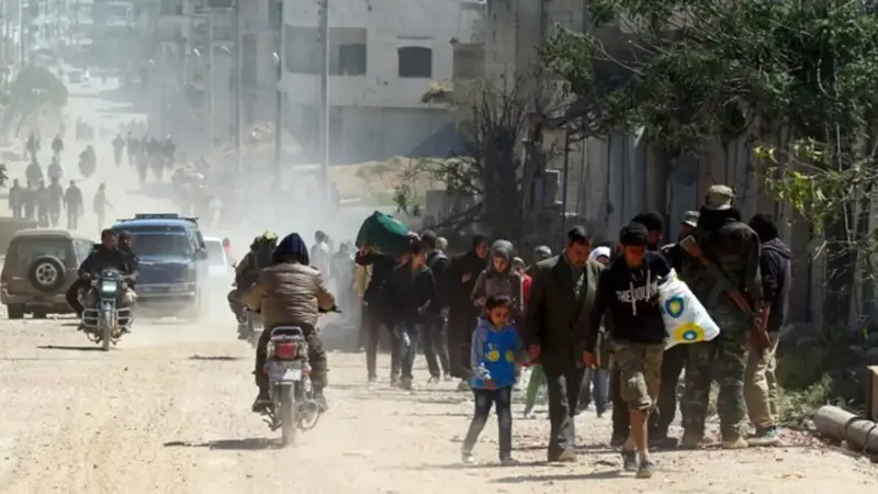 تفجير مشفى "جسر الشغور" الذي تتحصن فيه قوات تابعة للنظام السوري