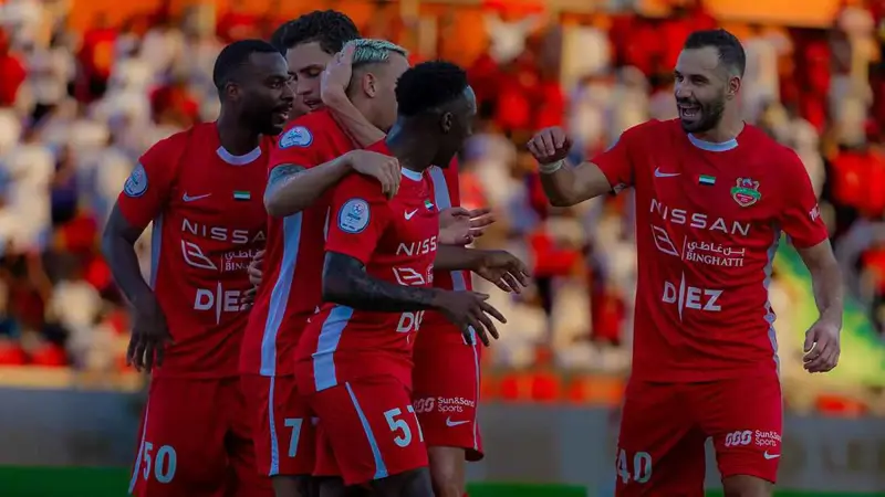 شباب الأهلي يفوز بخماسية على الوحدة في مباراة مثيرة بدوري أدنوك